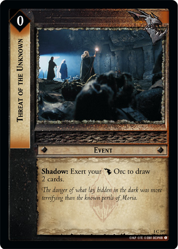 Threat of the Unknown